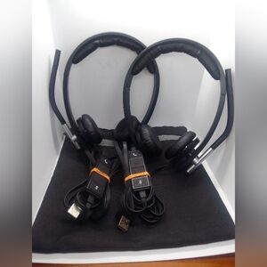 2 Logitech Wired USB Headphones A-00057